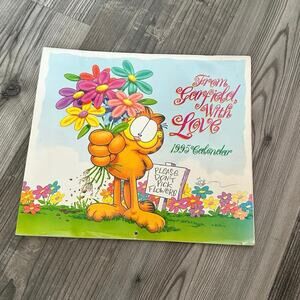 1995 calendar garfield jim davis